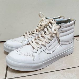 Vans Leather Sk8 Hi Slim Hologram